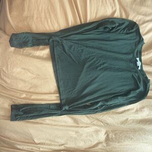 Forever 21 olive green long sleeve